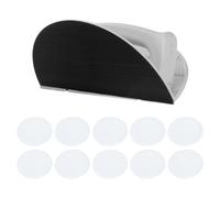 Auto Adhesive Half Circular Sanding FrameIncludes 10 Replaceable Sandpapers Wall Corner Grinding Tool for Wall Corners Auto Adhesive Sanding Block with Sandpaper