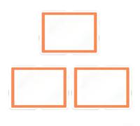 Auto-Align Frame Screen Protector 3pcs for Canon SX740 for hs Easy Install