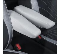 Auto Arm Rest Protection Seat Armrest Covers Center Console Seat Armrest Case Cover For VW ID3 Accessories 2020-2023 Gearshift Cover(Bianco)
