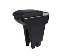Auto Armrest Box For Peugeot 107 for Citroen C1 Armrest Box Central Store Content Car-styling Decoration With Cup Holder(Black,B)