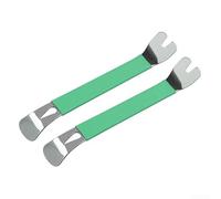Auto Audio Pry Bar 19.5cm for slim Tip Design Auto Audio Pry(Green) | High toughness PP blend, wear-resistant tip, non-deformable structure, door panel clips, dome light access