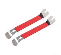 Auto Audio Pry Bar 19.5cm for slim Tip Design Auto Audio Pry(Red) | High toughness PP blend, wear-resistant tip, non-deformable structure, door panel clips, dome light access