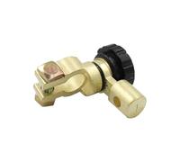 Auto Battery Terminal Link Switch Clamp Top Post Terminal Quick Cut-off Disconnect Isolator Switchs 6V 12V 24V 1Pcs(BLACK)