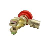 Auto Battery Terminal Link Switch Clamp Top Post Terminal Quick Cut-off Disconnect Isolator Switchs 6V 12V 24V 1Pcs(RED)