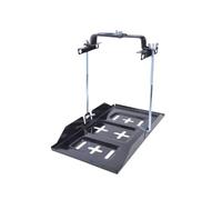 Auto Battery Tray Width Adjustable Stylish Internal Replacement Upgrading Universal Automotive Vehicle Holder Part Accessories