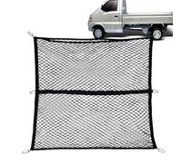 Auto Benil Cargo Net - Cargo Net | Nets Cargos Folding Two Elastic Straps | Mesh Organizer for Cargos Networks Highly Elastic for Moving Ceiling in Blackberry Outdoor, To Fit