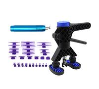 Auto Body Damage Dent Repair Fix Tool Pulling Bridge Puller Removal Complete Hand Tools Washer Professional Auto Aluminum-Alloy Car Pulling Bridge Set Hand Set Appliances with Cup