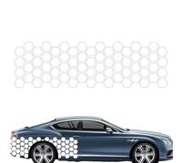 Auto Body Decal Honeycomb Hexagon Body Stickers PET Car Sticker | Automotive Body Sticker 70.86 X 21.65 Inch for Cars SUV Trucks Outdoor Vehicles