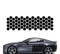 Auto Body Decal Honeycomb Hexagon PET Car Sticker | Automotive Body Sticker 70.86 X 21.65 Inch for Cars SUV Trucks Outdoor Vehicles