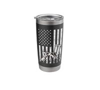 Auto Body Painter America Spray Paint Autobody Technician Stainless Steel Insulated Tumbler