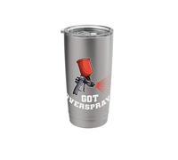 Auto Body Painter Automotive Car Paint Technician Overspray Stainless Steel Insulated Tumbler