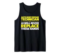 Auto Body Repair Technician Never Replace Tank Top