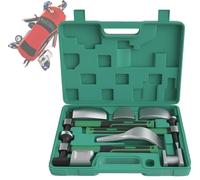 Auto Body Repair Tool Kit - 9 Piece Carbon Steel Hammer and Dolly Set for Fender Dent Removal and Auto Body Work