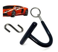 Auto Body Repair Tools, Car Dent Removal Tools, Dent Removal Tool Car Body Car Dent Remover - Car Damage Removal with Rod Hanger S Hook and T Lever Holder Leverage Tool for SUV, RV, Sedan