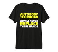 Auto Body Technician Never Replace Premium T-Shirt