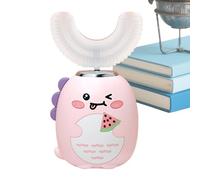 Auto Brush for Kids - 3 Modes with Timer | Ultrasonic Kid's U Shaped Electric Toothbrush | for Preventing Cavities Encouraging Brushing Habits Ages 2-6 Children Girls Daily Care Home Indoor