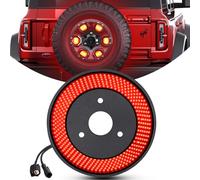 Auto Buero Spare Tire Brake Light for Ford Bronco 2021 2022 2023 2/4 Doors,Plug & Play, Red 3rd Third Brake Light,Spare Wheel Light for Ford Bronco Accessories