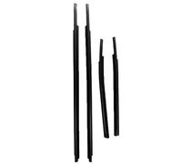 Auto Bumper Guard for Toyota for Tundra 2007-2020 Double Cab 4Pcs Window Moulding Weatherstrip Side Door Sealing Weather Strips Belt Trim Car Door Seal