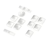 Auto Button Covers Compatible With Benz GLK 2010 2011 2012 2013 2014 GLA 2015 2016 Car Window Lift Button Trim Cover Sticker Interior Decoration