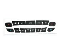 Auto Button Decals Compatible with for Megane for Master for Scenic III Air Conditioning Control Panel Button Repair Patch Car AC Dash Button Repair