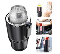 Auto Car Cup Cooler Warmer 2 In 1 Car Cooling And Heating Cup Holder with Display Temperature for Water Coffee Beverage Milk