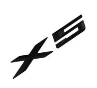 Auto Car Emblem Rear Badge Sticker Accessories Compatible With BMW X 5 E70 E53 F15X5 Letter Trunk Emblem Rear Badge Decal Sticker