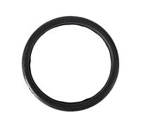 Auto Car Steering Wheel Cover Silicone Anti-slip For 36-40CM/14.2-15.7 Inch Car Styling Steering-wheel Cover Wheel Cover Protector(Black)