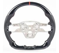 Auto Car Steering Wheel For Mustang S650 2024 D-Shape Perforated Leather Racing Wheel