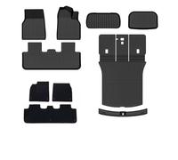 Auto Cargo Liners For Tesla For Model Y 2025 For Juniper, TPE Waterproof Trunk Cargo Liner Accessories Interior(RHD set D 14pc)