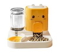 Auto Cat Feeder - Time & Fastener | Bowl Feeder, Easy Clean Design, Rust Resistant Frame, Adjustable Portions Easy Pet Care Accessories,