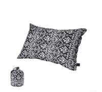 Auto-Charging Headrest Pillow Black White Beige(Black and white) | High-resilience paper fabric, PUC for surface coating, for durable stitching, 243g ultra-lightweight, easy carry