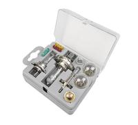 Auto Choice Emergency Car Bulb Kit 10pc - Replacement Headlight Bulbs & Fuses Set H1, H4, H7, T10, S25, G18 with 10A 20A 30A Fuses for Cars & Vans