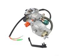 Auto Choke Carburetor for Honda for gx390 Generator Repair Auto | Dual fuel compatibility, auto choke feature, fits for gx390 GX360, enhances engine efficiency, silver metal finish