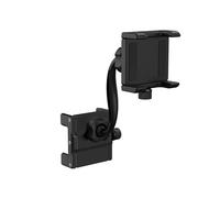 Auto Clamping Phone Holder For Car Rearview Glass Antislip Silicone Universally Mount With 360 Rotation Adjustable Car Motorcycle Phone Mount