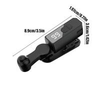 Auto Clicker - Adjustable Speed Wireless Phone Tapper for Effortless Shopping, with Silent Continuous Clicking Function, Mobile App Companion for Video, Task Automation, Home, Office