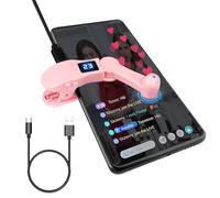 Auto Clicker for iPhone & TikTok Live - Auto Tap, Auto Screen Tapper for Smart Phone, Customizable Timing for Social Media, Broadcasts Likes, Lightning Deal, Reward Task (Pink)