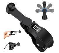 Auto Clicker for Phone 1 to 99 Adjustable Speed Phone Tapper Simulated Finger Clicking 180°Rotating USB Rechargeable Clip-on Silent Screen Tapper for Games,Live Broadcasts,Reward Tasks,Autoclicker