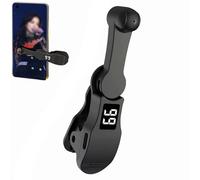 Auto Clicker for Phone Auto Clicker Fast Click Cell Phone Screen Tapper Simulated Finger Continuous Clicking Adjustable Speed Physical Clicker Suitable for Games Live Broadcasts Likes (Black)