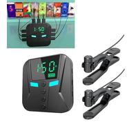 Auto Clicker for Phone, Automatic Screen Tapper with 1-50 Clicks/Second, Rechargeable Clip-On Clicker for Gaming, Live Streams, Social Media