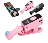 Auto Clicker for Ti-tok Android Smartphone,Wireless Auto Touch Device for Live Stream Games Purchases,Screen Tapper with 107 Adjustable Speed,Social Media Tasks Repetitive Task,Rechargeable，Pink