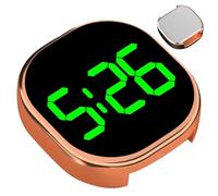 Auto Clock for Car Dashboard - Stick On Mini Vehicle Timepiece, Adhesive Car Clock | Digital Display Clock for Cars, Easy to Attach, Battery Included, univarsal Fitment, Compact Automotive Time Keeper