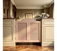 Auto-Close 28"-59" Wood Cafe Doors | Two-Way Swinging Design for Kitchen, Bar, Porch, & Room Dividers | 33 Stylish Options Available