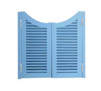 Auto Close Interior Solid Wood Swing Door, Saloon Swinging Decorative Doors with Metal Hinges(100x90cm(39.4x35.4in))
