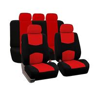 Auto Cloth Leather Car Seat Cover For Koleos For Megane Cc For Laguna For Latitude For Fluence For Scenic For Captur For Talisman Custom Seat Protector Cover(Red)