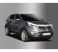 AUTO CLOVER Chrome Bonnet Protector Guard compatible with Kia Sportage 2010-2015