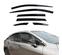 Auto Clover Premium Wind Deflectors Set for Lexus RX 2015-2022 (6 pieces)