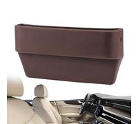Auto Console Side Extra Storage Box - Multifunctional Car Seat Organizer | This Easy to Install Crevice Filler with a Reserved Charging Hole Won't Block Your Seat Belt