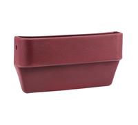 Auto Console Side Extra Storage Box - Multifunctional Car Seat Organizer | This Easy to Install Crevice Filler with a Reserved Charging Hole Won't Block Your Seat Belt