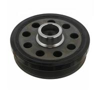 Auto Crankshaft Belt Pulley Belt Shock Absorber Compatible For BMW E90 E92 E93 11237823191 11237799153 11237797995