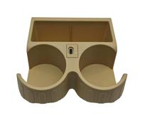 auto cup holder Car PD Port Type-C Connector Beige Drink Water Cup Holder Accessories FYE727068 Compatible With Nissan For Patrol Y61 1997-2016